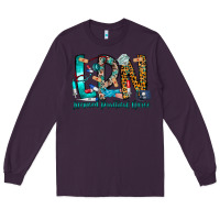 Plum lpn Long Sleeve Tee - CowhideDigitalArt