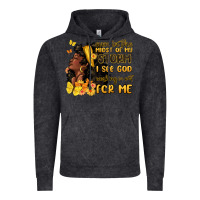 Vintage Black even in the midst of my storm i see god Vintage Hoodie - MaliasSmallBusiness