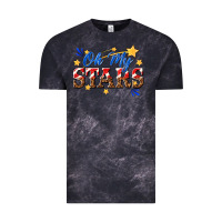 Cloud Black oh my stars Vintage Tee - texasbilliewilder