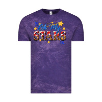 Cloud Purple oh my stars Vintage Tee - texasbilliewilder