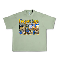 Oil Green i'm just here for the snacks volleyball Urban Heavy Tee - Zillion Design Studio