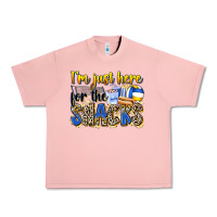 Salmon i'm just here for the snacks volleyball Urban Heavy Tee - Zillion Design Studio