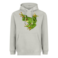Moon Dust White Lipped Tree Frog Illustrations Heavyweight Hoodie - LillyAllenDesigns
