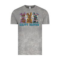 Cloud Rock easter western bunnys happy easter Vintage Tee - RanaPortraitStore