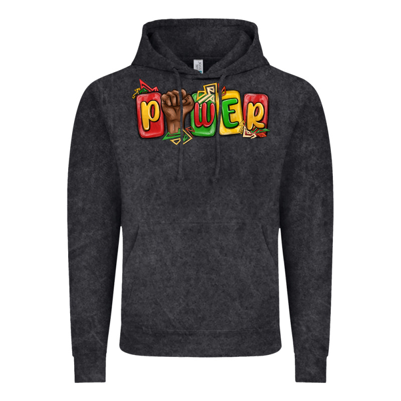 Power Juneteenth Vintage Hoodie by MaliasSmallBusiness | Teevron