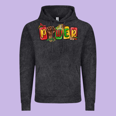 Vintage Hoodie power juneteenth
