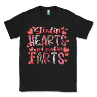 Black stealin hearts and makin farts Classic Tee - RacoonDesign