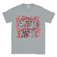 Heather Grey stealin hearts and makin farts Classic Tee - RacoonDesign