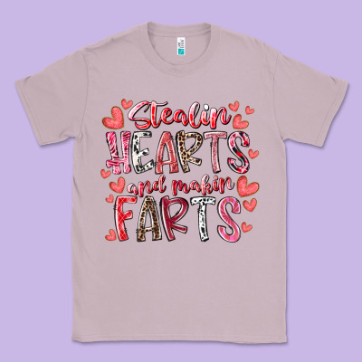 Stealin Hearts And Makin Farts Classic Tee Designed By Racoondesign