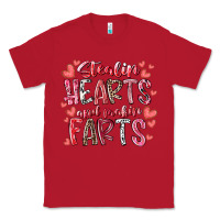 Red stealin hearts and makin farts Classic Tee - RacoonDesign