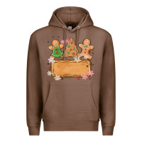 Chestnut costom name christmas cookie Premium Hoodie - MaliasSmallBusiness