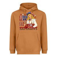 Meerkat born free but now im expensive Heavyweight Hoodie - NancyCooperArtShop
