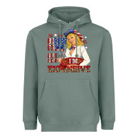 Sage born free but now im expensive Heavyweight Hoodie - NancyCooperArtShop