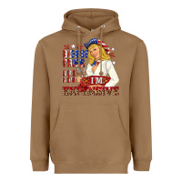 Toasted Coconut born free but now im expensive Heavyweight Hoodie - NancyCooperArtShop