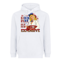White born free but now im expensive Heavyweight Hoodie - NancyCooperArtShop