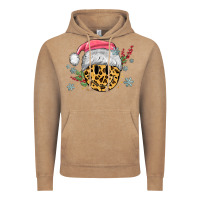 Vintage Coffee leopard smiley face Vintage Hoodie - MaliasSmallBusiness