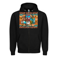 Black western gemstone sunflower nurse Zipper Hoodie - JahusDesignShop