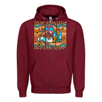 Burgundy western gemstone sunflower nurse Zipper Hoodie - JahusDesignShop