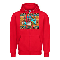 Red western gemstone sunflower nurse Zipper Hoodie - JahusDesignShop