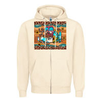 Sandshell western gemstone sunflower nurse Zipper Hoodie - JahusDesignShop