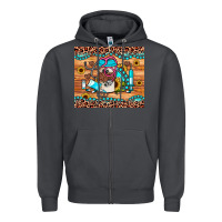 Smoke western gemstone sunflower nurse Zipper Hoodie - JahusDesignShop
