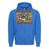 True Royal western gemstone sunflower nurse Zipper Hoodie - JahusDesignShop