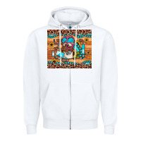 White western gemstone sunflower nurse Zipper Hoodie - JahusDesignShop