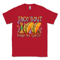 Red taco bout 100 days of school Classic Tee - RacoonDesign