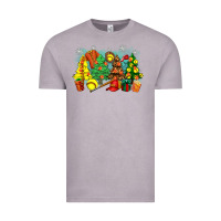 Vintage Zinc christmas trees with softball Vintage Tee - Zillion Design Studio