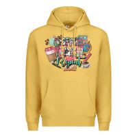 Antique Gold coffee teach repeat teacher Premium Hoodie - NancyCooperArtShop
