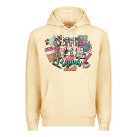 Pina Colada coffee teach repeat teacher Premium Hoodie - NancyCooperArtShop