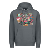 Rock coffee teach repeat teacher Premium Hoodie - NancyCooperArtShop
