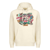 Sandshell coffee teach repeat teacher Premium Hoodie - NancyCooperArtShop