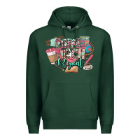 Sports Green coffee teach repeat teacher Premium Hoodie - NancyCooperArtShop