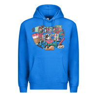 True Royal coffee teach repeat teacher Premium Hoodie - NancyCooperArtShop