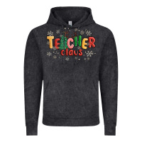 Vintage Black teacher claus Vintage Hoodie - MaliasSmallBusiness