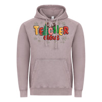 Vintage Zinc teacher claus Vintage Hoodie - MaliasSmallBusiness