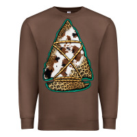 Chestnut cowhide leopard arrowhead Premium Sweatshirt - Jasminsmagicworld