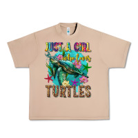Burro just a girl who loves turtles Urban Heavy Tee - texasbilliewilder