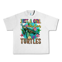 Lunar Rock just a girl who loves turtles Urban Heavy Tee - texasbilliewilder