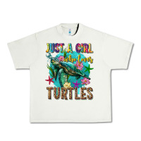 Pistachio just a girl who loves turtles Urban Heavy Tee - texasbilliewilder