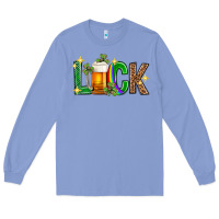 Colony Blue St. Patrick's Day luck beer Long Sleeve Tee - Neo Western
