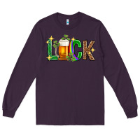 Plum St. Patrick's Day luck beer Long Sleeve Tee - Neo Western