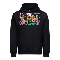 Black LPN Certified Nursing Assistant Urban Hoodie - LillyAllenDesigns