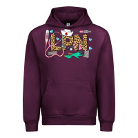 Mauve Wine LPN Certified Nursing Assistant Urban Hoodie - LillyAllenDesigns