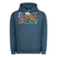 Pigment Midnight Navy LPN Certified Nursing Assistant Urban Hoodie - LillyAllenDesigns