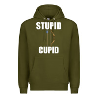 Army Green Studip Cupid Premium Hoodie - Bettercallsaul