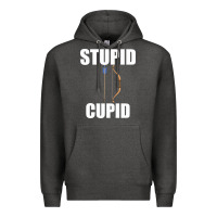 Charcoal Heather Studip Cupid Premium Hoodie - Bettercallsaul