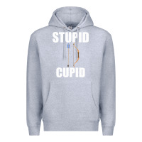 Heather Grey Studip Cupid Premium Hoodie - Bettercallsaul
