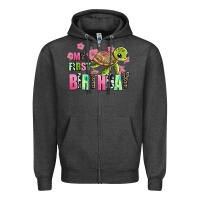 Charcoal Heather mu first birthday Zipper Hoodie - AdoDesignShop